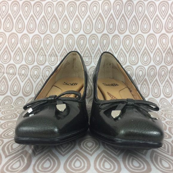 Sofft Womens Green Leather High Heel Size 8 M S285 - Picture 6 of 8